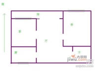 佳音里2室1厅1卫116㎡户型图