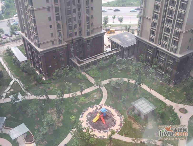 中新城上城实景图图片