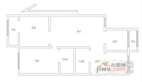 滨海龙都3室2厅2卫户型图