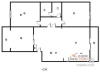 宇阳公寓3室1厅1卫户型图
