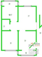馨苑小区2室2厅1卫116㎡户型图