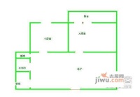 昆石里2室1厅1卫83㎡户型图