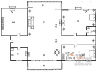 重华西里3室2厅2卫157㎡户型图