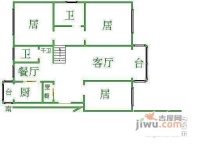 水木天成3室2厅1卫165㎡户型图