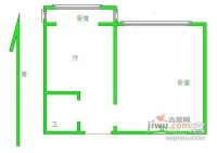 崇安里1室1厅1卫45㎡户型图