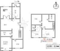 竹华里4室2厅2卫240㎡户型图