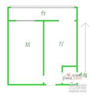 春香里1室1厅1卫54㎡户型图