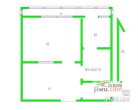 纪发大厦1室1厅1卫户型图