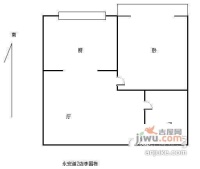 上海道小学片2室1厅1卫70㎡户型图