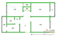 紫金北里3室1厅1卫101㎡户型图