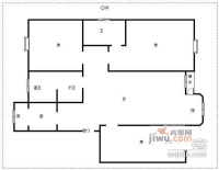 第六大道大洋嘉园3室2厅2卫150㎡户型图