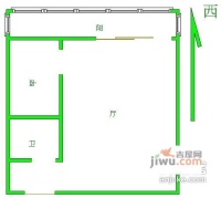 锦州里小区3室1厅1卫123㎡户型图