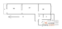 金辉里2室1厅1卫84㎡户型图