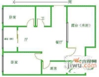 文安里2室2厅1卫104㎡户型图