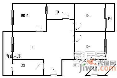 乾华园3室2厅2卫170㎡户型图