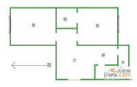 集贤里2室1厅1卫95㎡户型图