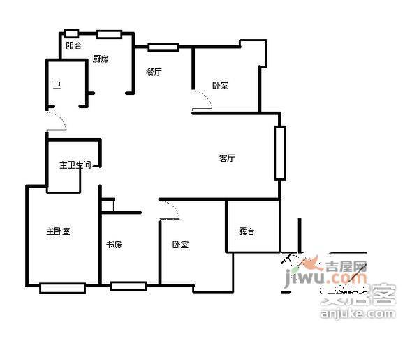 格调春天4室2厅2卫305㎡户型图