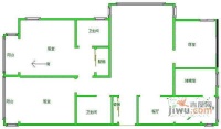 半岛豪庭3室2厅2卫256㎡户型图