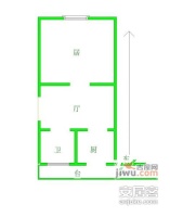 吉宁里1室1厅1卫73㎡户型图