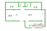 燕宇艺术城3室2厅1卫139㎡户型图