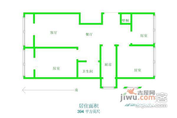 卡梅尔5室3厅3卫288㎡户型图