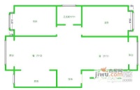 卡梅尔3室2厅1卫114㎡户型图