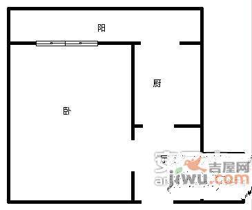 恩德西里1室1厅1卫45㎡户型图