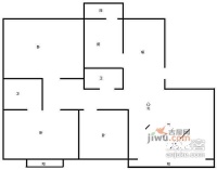 万源星城3室2厅2卫138㎡户型图