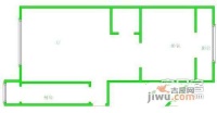 中嘉花园1室1厅1卫79㎡户型图