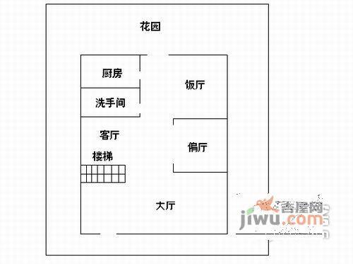 丽江花园王台别墅5室2厅3卫户型图