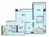 华景新城六期东区4室2厅2卫户型图