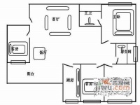 华景新城福门阁4室2厅2卫户型图