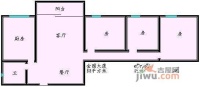 金园大厦3室2厅1卫户型图