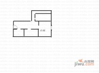 建兴大厦4室2厅2卫150㎡户型图