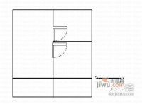 富都城2室2厅1卫81㎡户型图