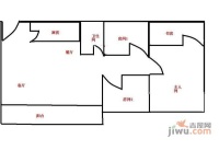 锦绣生态园3室2厅1卫户型图