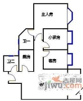 东信华庭4室2厅2卫275㎡户型图