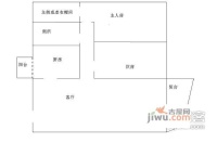 锦绣香江山水园2室2厅2卫97㎡户型图