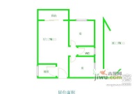 华颖花园雅兰轩2室2厅1卫76㎡户型图