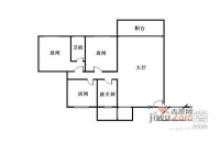 万科云山3室1厅1卫99㎡户型图