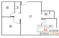 方圆小区3室2厅2卫户型图