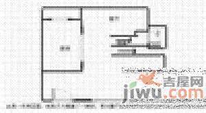 广园东东方名都3室3厅1卫80㎡户型图