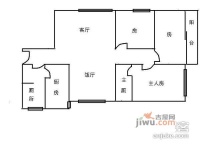 海印苑小区3室2厅2卫121㎡户型图