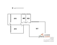 海印苑小区2室2厅1卫户型图