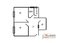泰然楼3室1厅1卫68㎡户型图