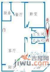 光大花园榕上居2室1厅1卫78㎡户型图