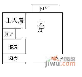 光大花园榕上居3室1厅1卫110㎡户型图