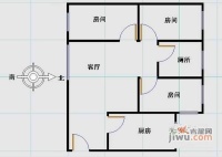 东湖新村3室2厅1卫146㎡户型图