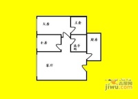 尚峰2室1厅1卫110㎡户型图