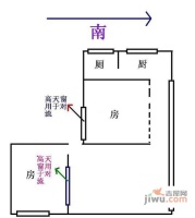 仁康里2室2厅1卫户型图